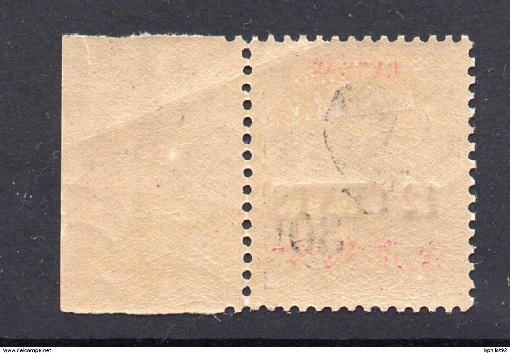 !!! PRIX FIXE : CANTON, N°75a SURCHARGE DOUBLE NEUF * - Unused Stamps