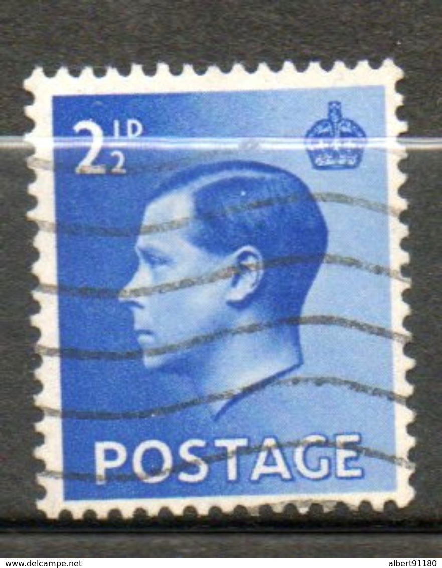 GB  Edouard VIII  2 1/2p Outremer  1936 N°208 - Used Stamps