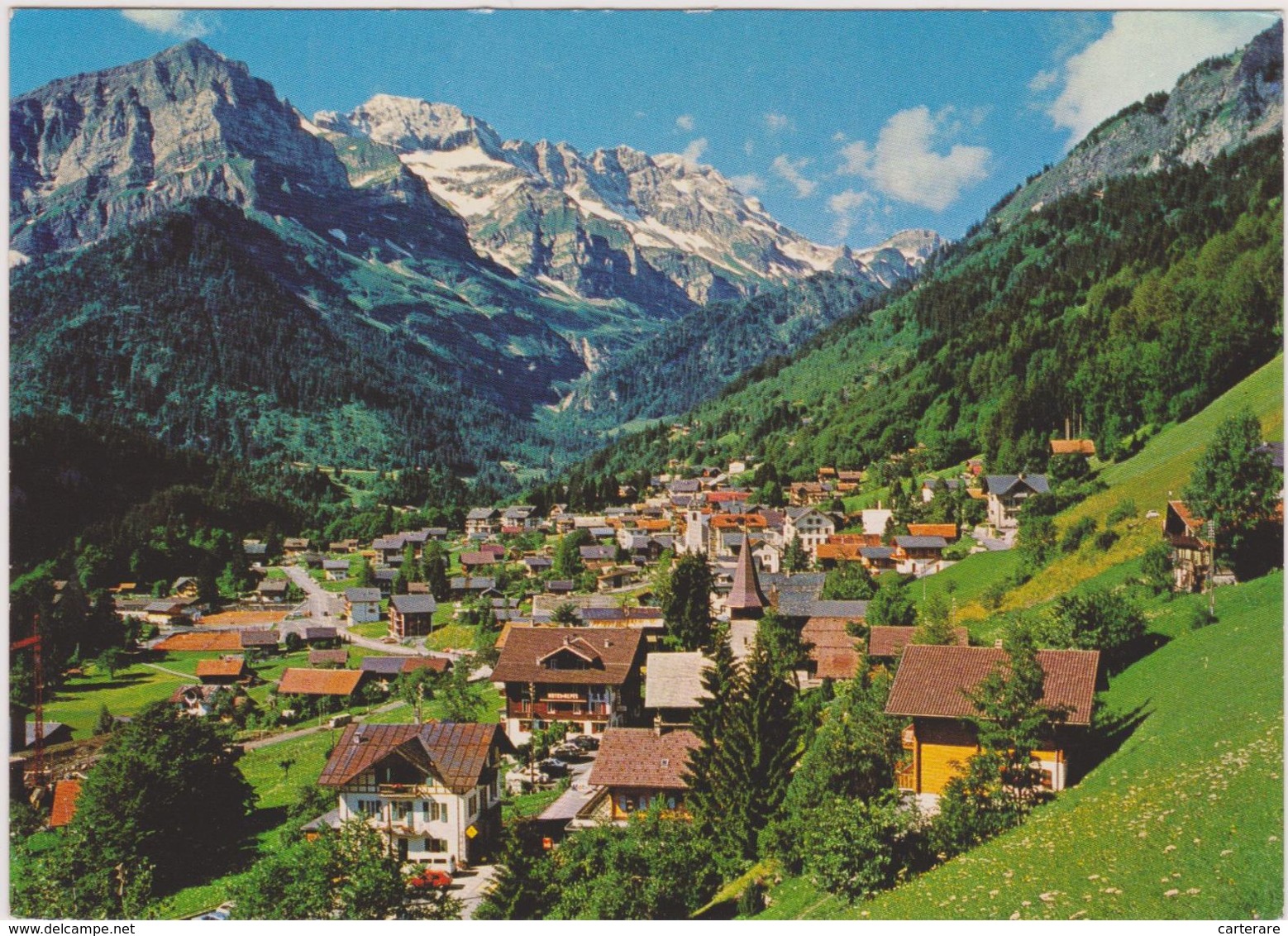 SUISSE,SWITZERLAND,SVIZZERA,HELVETIA,SWISS,SCHWEIZ ,VALAIS,CHAMPERY,VILLAGE - Champéry