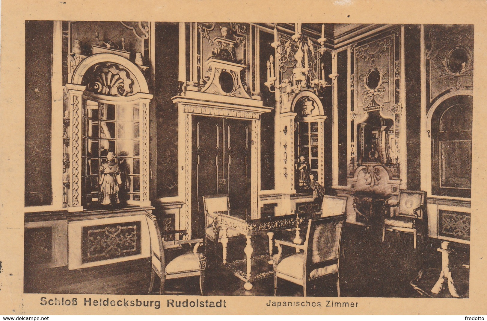 Rudolstadt-Schloss Heidecksburg. Japanisches Zimmer. - Rudolstadt