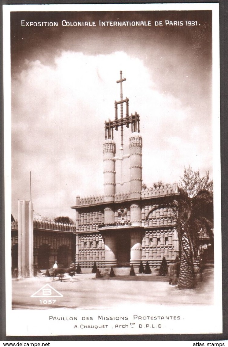 Exposition Coloniale  Internationale De Paris 1931 - Pavillon Des Missions Protestantes - Expositions