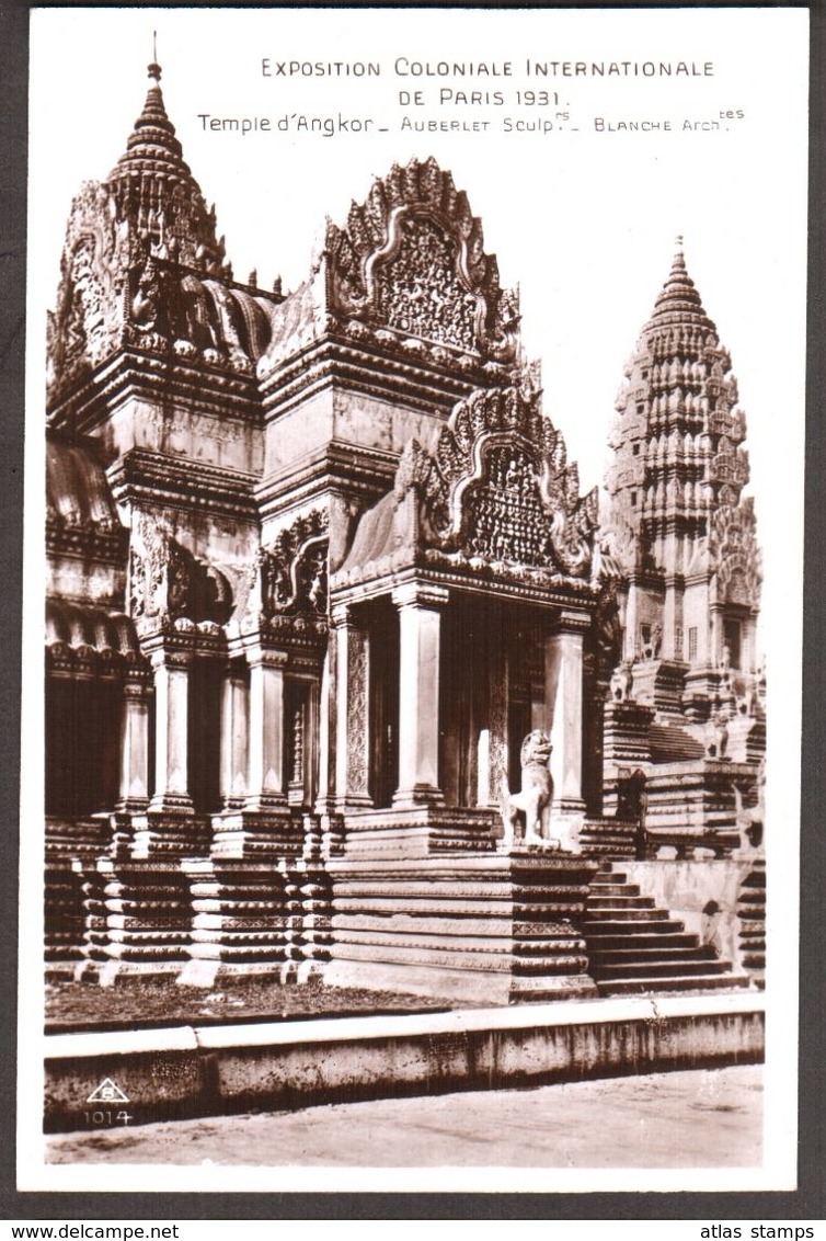 Exposition Coloniale  Internationale De Paris 1931 - Temple DAngkor - Expositions