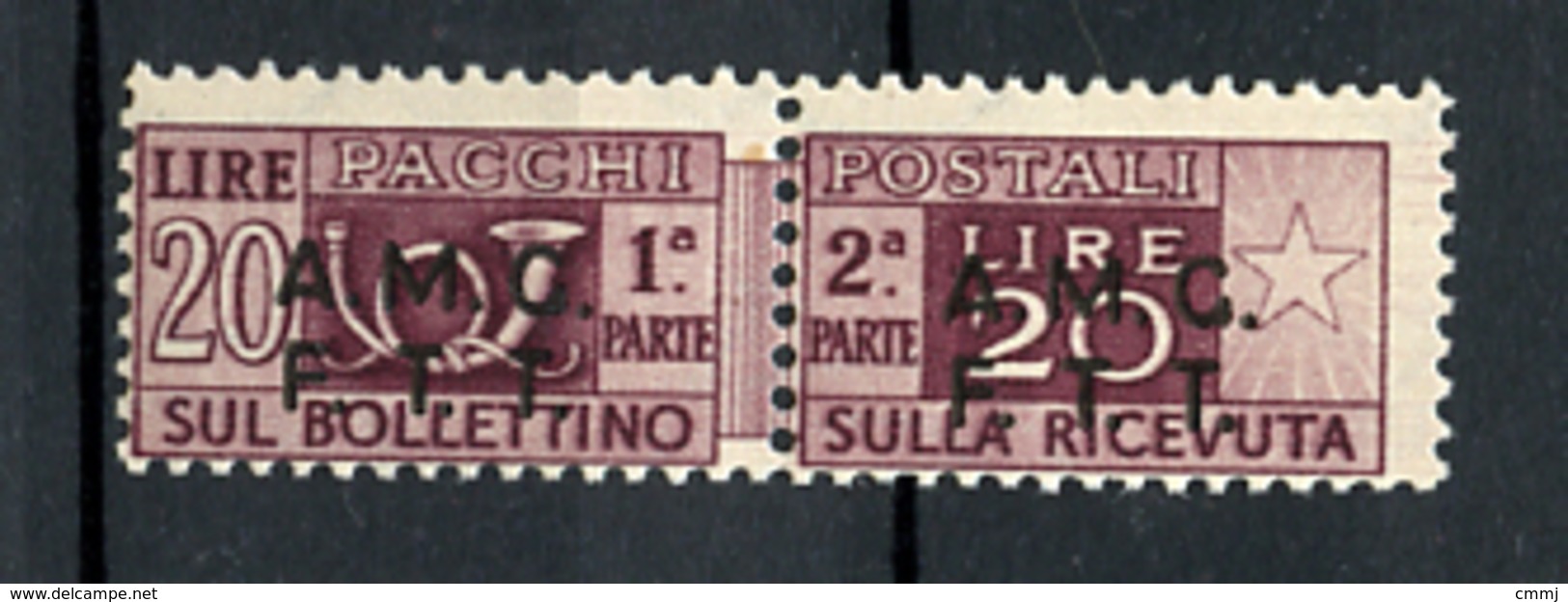 1947 -  TRIESTE  A -  Italia - Italy - Italie - Italien - Catg. Unif. .  7  -  NH - (B15012012...) - Colis Postaux/concession