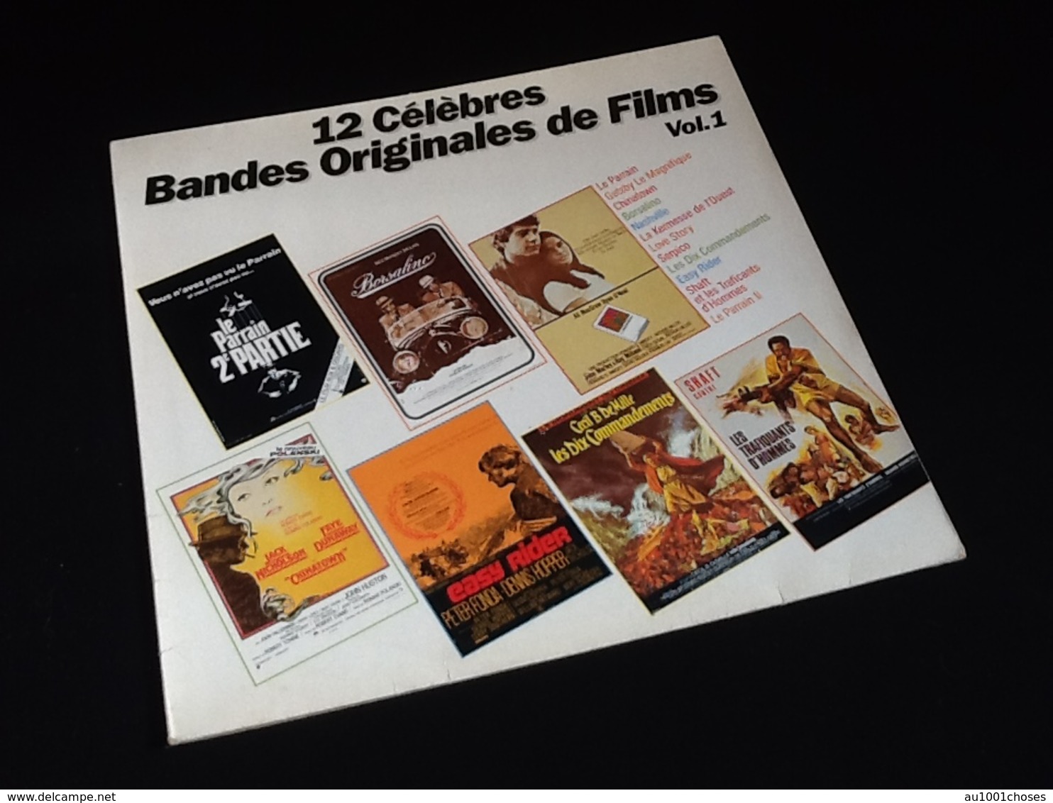 Vinyle 33 Tours  12 Célèbres Bandes Originales De Films   (1982) - Other & Unclassified