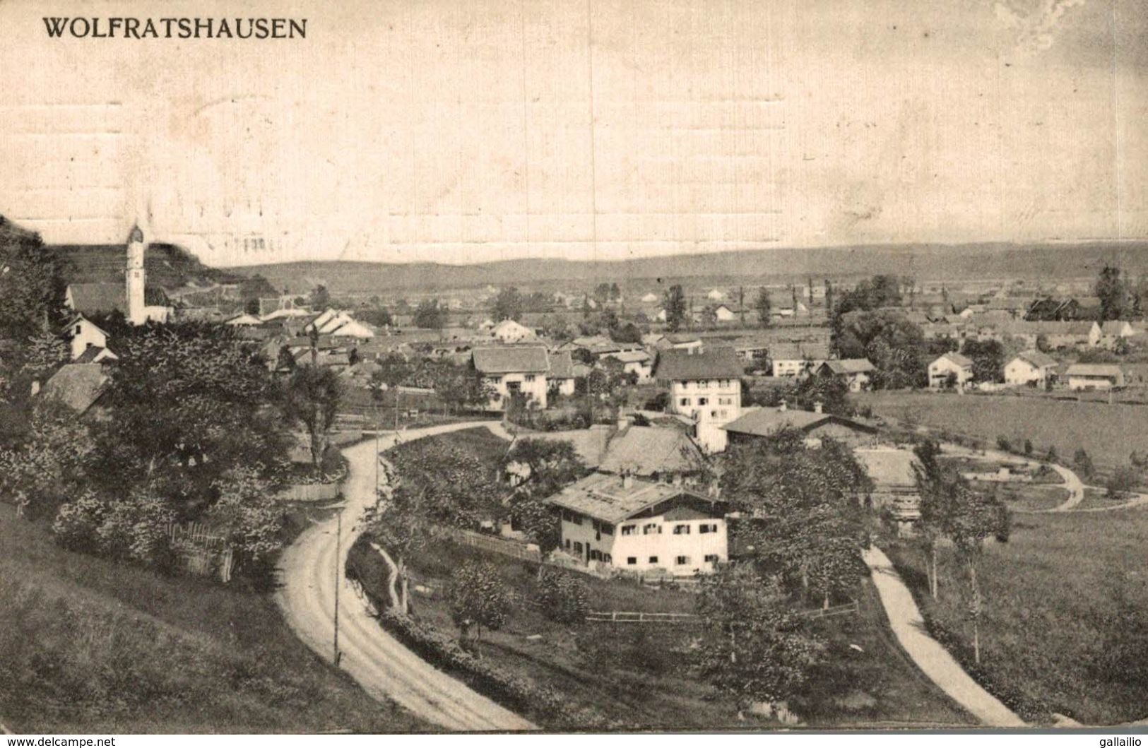 ALLEMAGNE WOLFRATSHAUSEN PANORAMA - Wolfratshausen