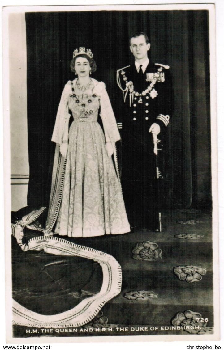 H.M. The Queen And H.R.H. The Duke Of Edinburgh (pk41806) - Royal Families