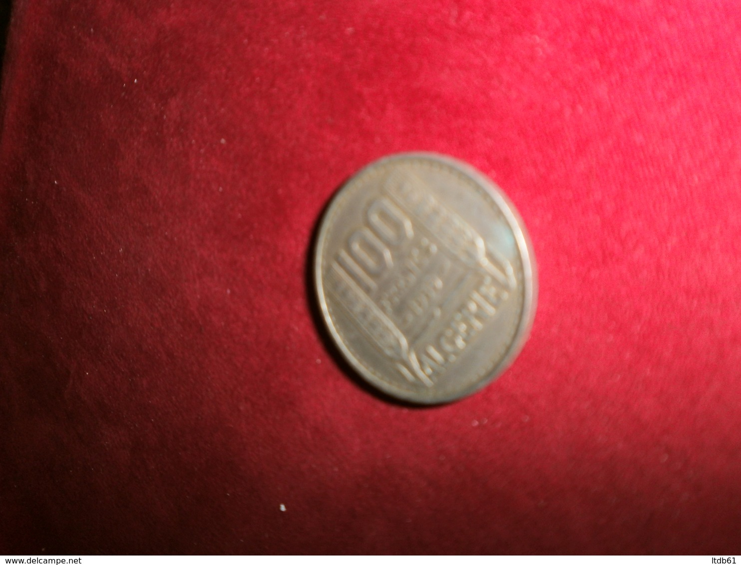 Monnaies & Billets > Monnaies > France > 1901-2001 > N. 100 Francs 1950 Algerie - Algerien