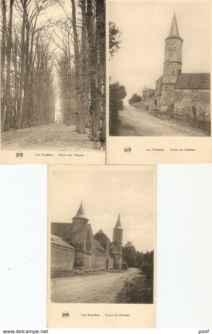 Les Waleffes ( Faimes ) : Tours De Château --- 3 Cp - Faimes