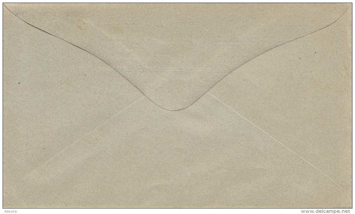 CEYLON District Letter Envelope 189? - 2,Cent Ganzsache Unused - Sri Lanka (Ceylon) (1948-...)