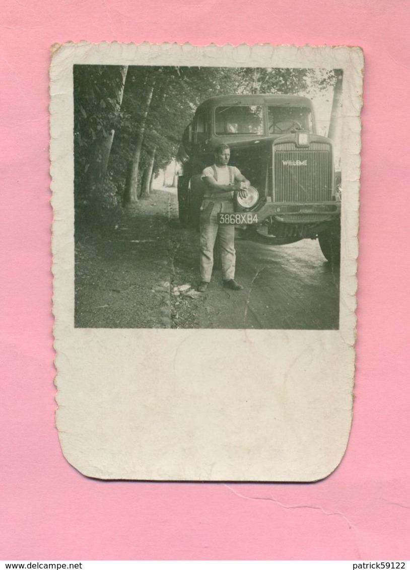 PHOTOGRAPHIE - PHOTO - CAMION WILLEME  ! - Automobiles