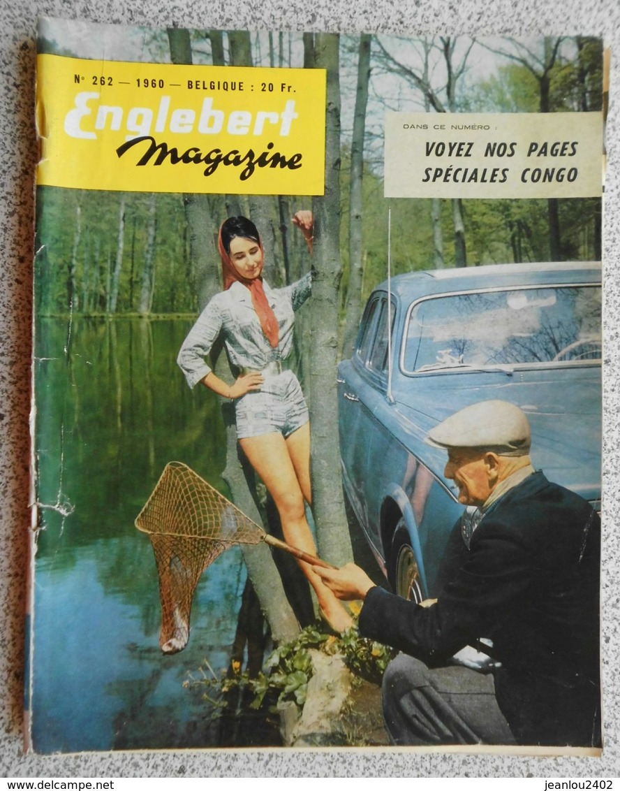 ENGLEBERT MAGAZINE N° 262 - BELGIQUE - 1960 - Auto/Moto