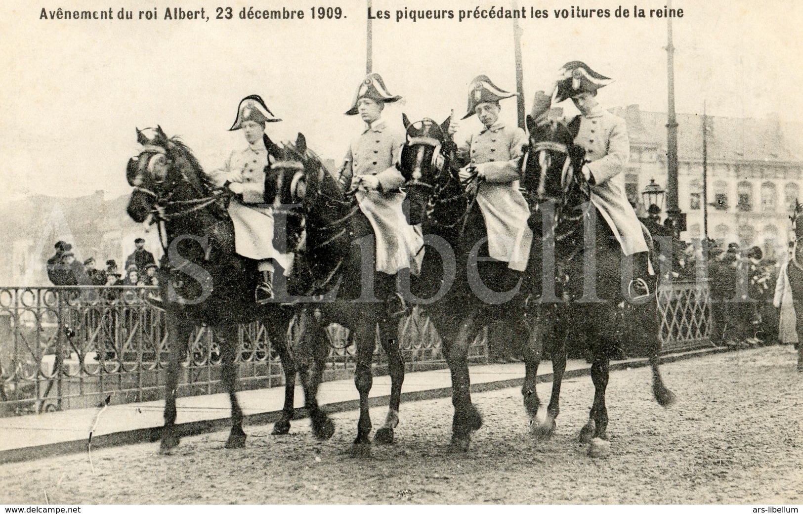 Postcard / ROYALTY / Belgique / Roi Albert I / Koning Albert I / Avênement / Bruxelles / Eedaflegging - Feesten En Evenementen