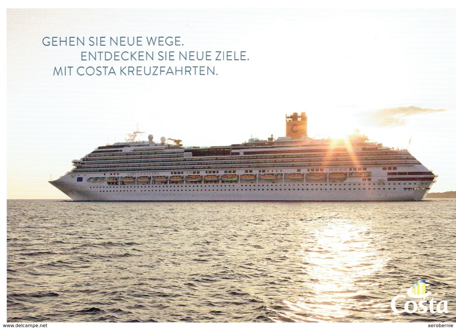 COSTA FAVOLOSA - Costa Cruises - Dampfer