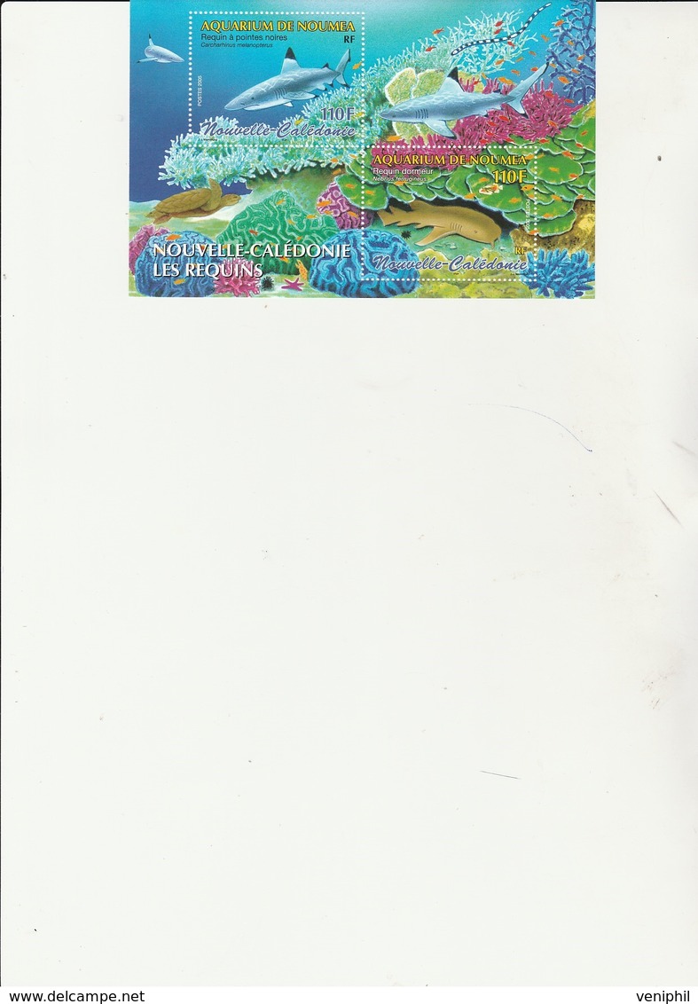 NOUVELLE - CALEDONIE - BLOC FEUILLET N° 35 NEUF XX - FAUNE-POISSONS - ANNEE 2005 - Fishes