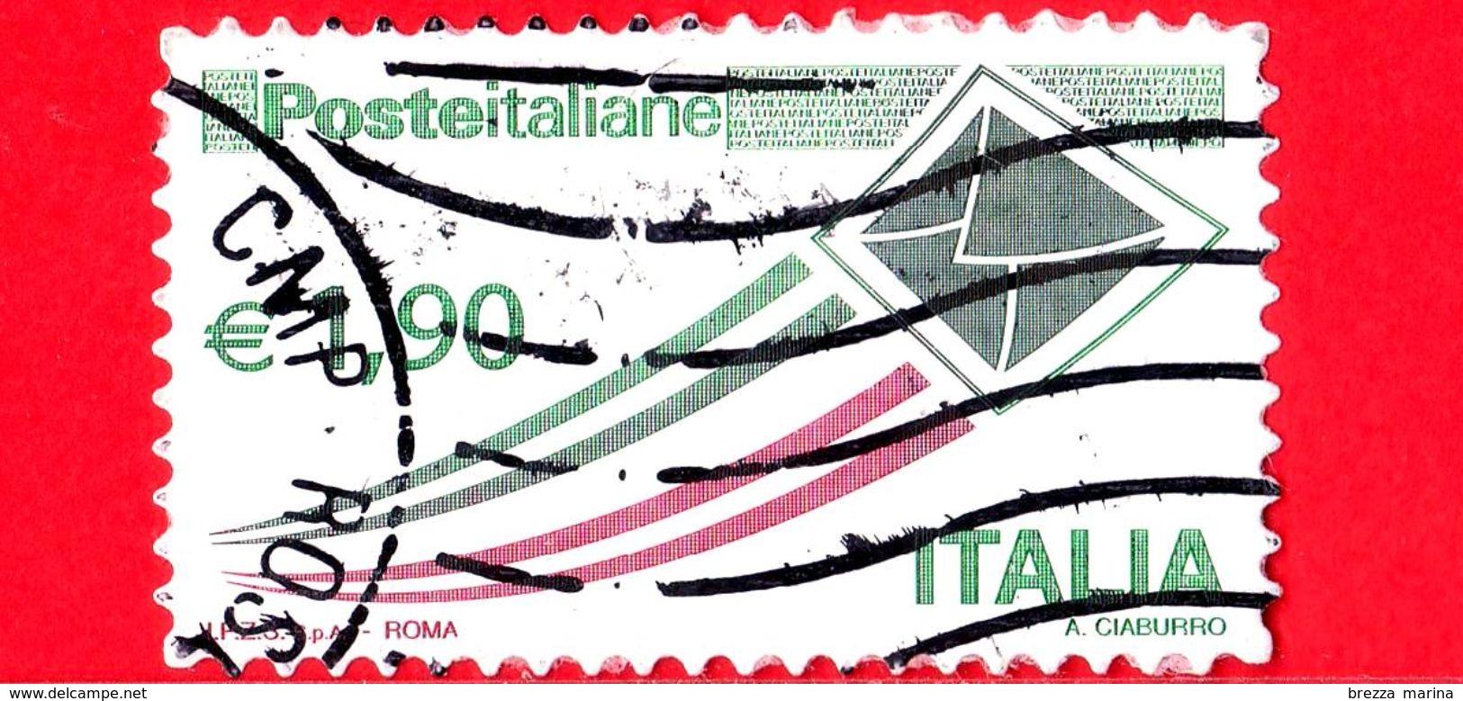 ITALIA - Usato - 2013 - Posta Italiana - Busta Che Spicca Il Volo - 1.90 - 2011-20: Gebraucht