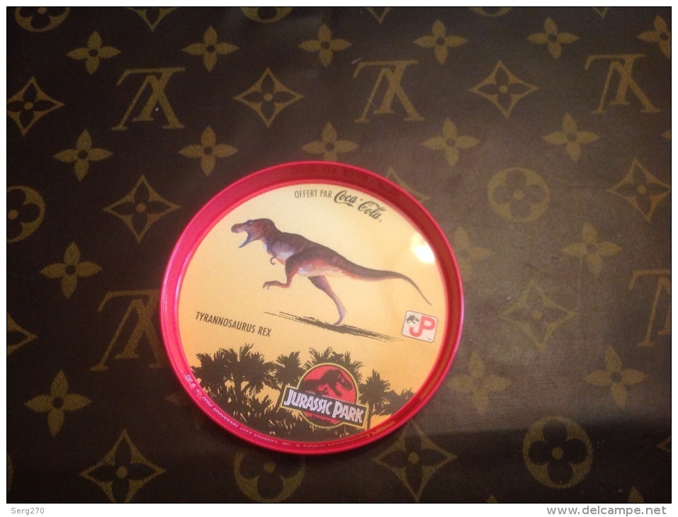 Petit Cendrier Coca Cola Jurassic Park Tyrannosaurus - Ashtrays