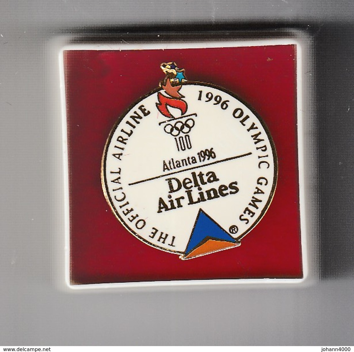 The Official Airline 1996 Olympic Games   Atlanta 1996 Delta Air Lines   RAR - Olympische Spiele