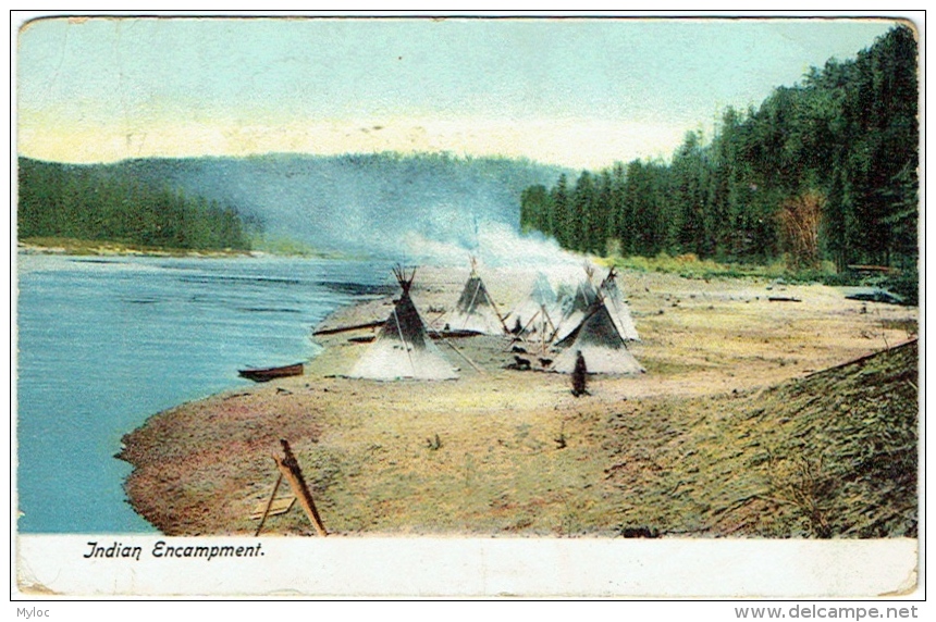 Canada. Indian Encampment - Ohne Zuordnung