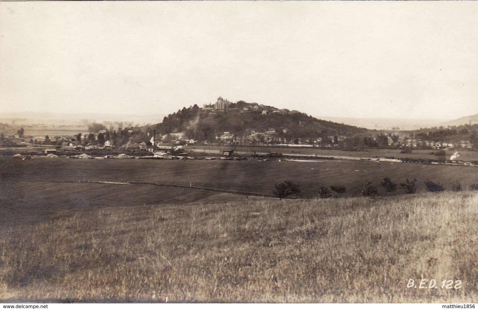 CP Photo 14-18 DUN-SUR-MEUSE - Une Vue (A187, Ww1, Wk 1) - Dun Sur Meuse