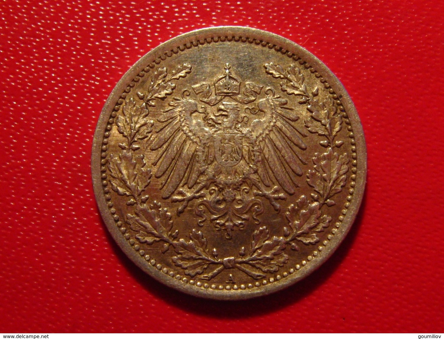 Allemagne - 1/2 Mark 1917 A 3701 - 1/2 Mark