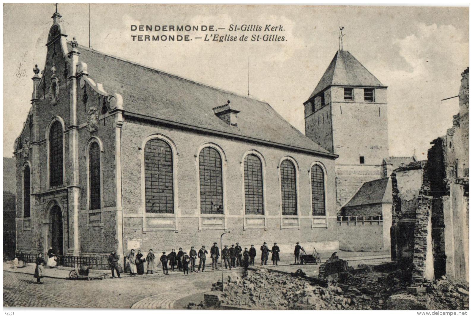 BELGIQUE - FLANDRE ORIENTALE - DENDERMONDE - TERMONDE - St-Gillis Kerk - L'Eglise De St-Gilles. - Dendermonde