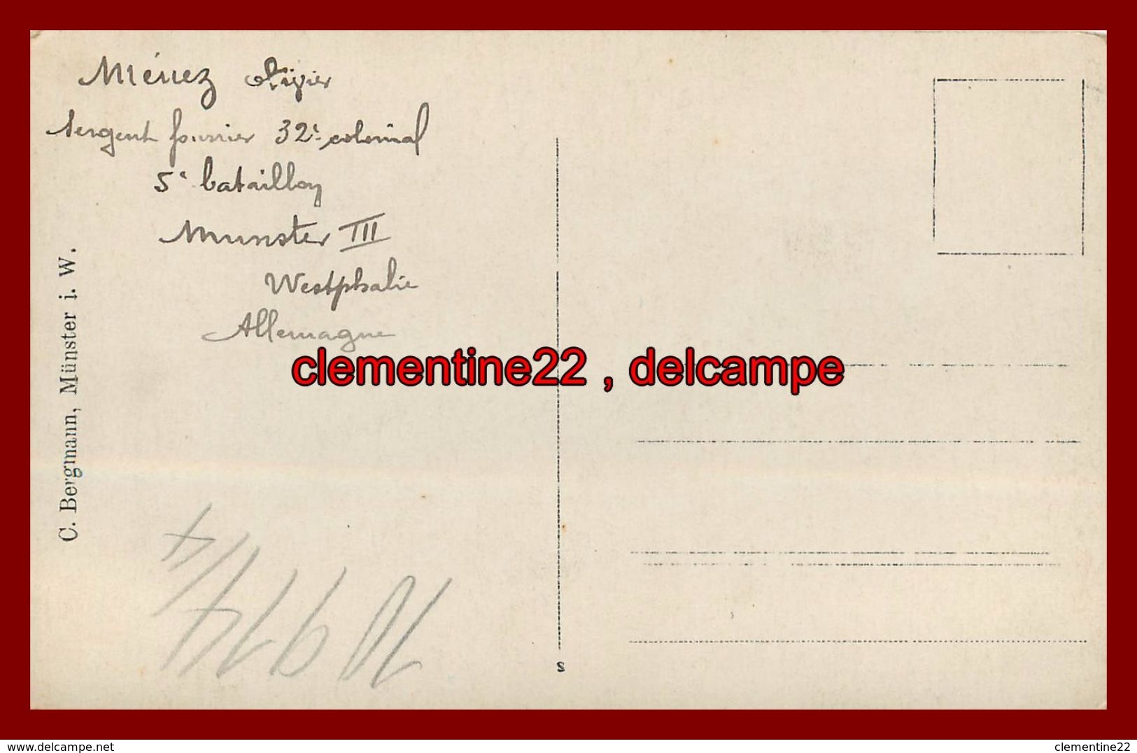 Munster , Carte Photo  , Camp Prisonniers , Théatre ,  Allemagne ,  Militaire , Guerre 1914 1918 Cachet - Munster
