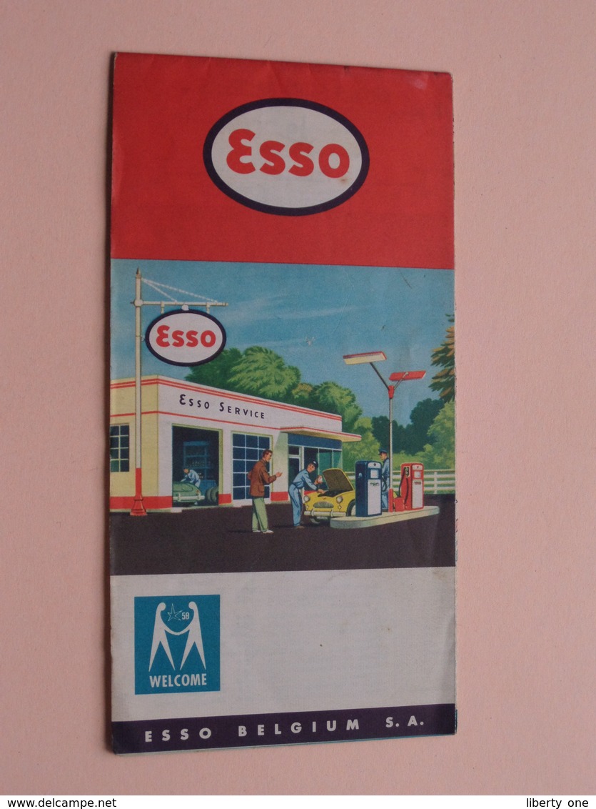 ESSO Belgium - World Fair - Brochure EXPO 1958 ( Zie Foto's ) ! - Dépliants Touristiques