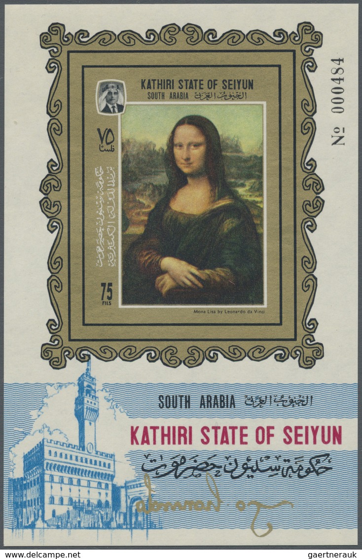 **/*/O Aden: 1937/1968 (ca.), Accumulation In Stockbook Incl. Seiyun And Hadhramaut With Several Better Iss - Yémen