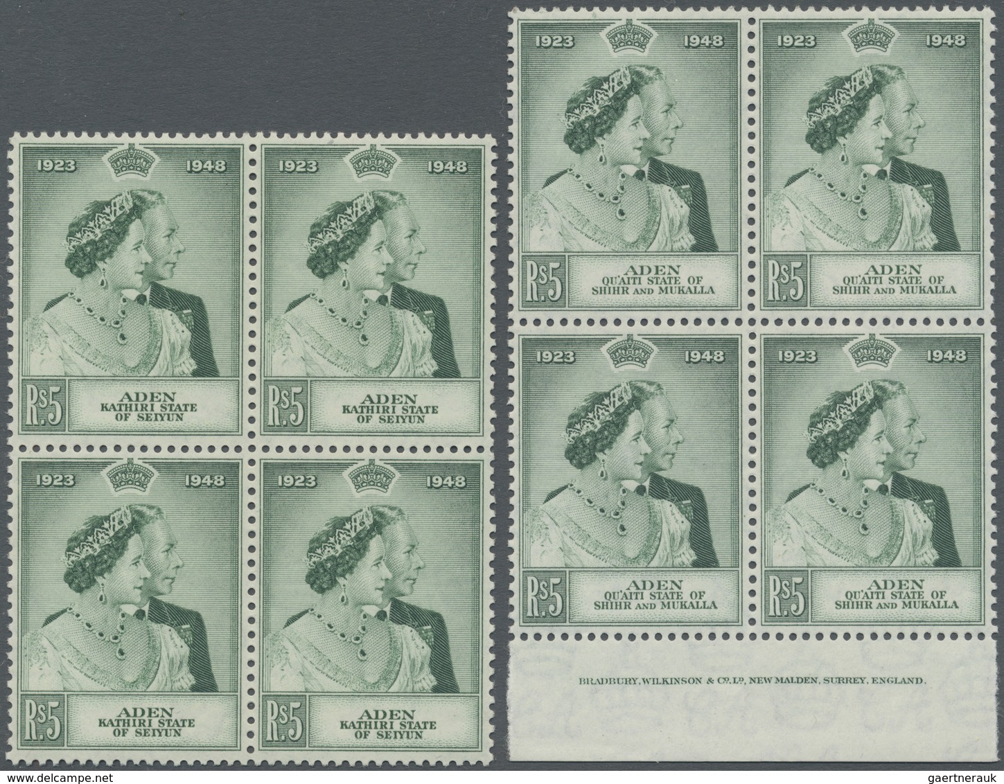 **/*/Br Aden: 1942/1967 (ca.), Accumulation Of Seyun And Hadhramaut In Album With Several Better Issues, Com - Yémen