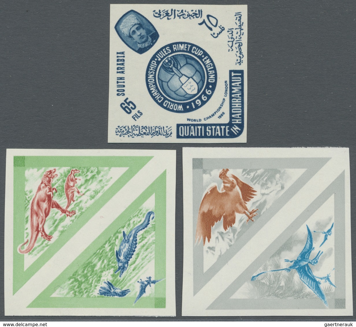 **/* Aden: 1965/1968 (ca.), Accumulation From SEIYUN And HADHRAMAUT In Album Incl. Many Attractive Themat - Yémen