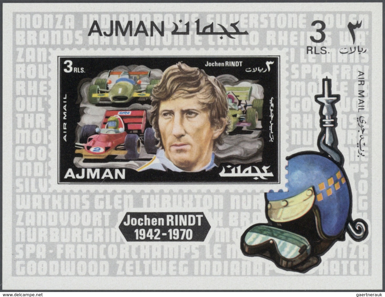 ** Adschman / Ajman: 1971/1972, U/m Collection Of Apprx. 386 De Luxe Sheets With Apparently Only Comple - Ajman