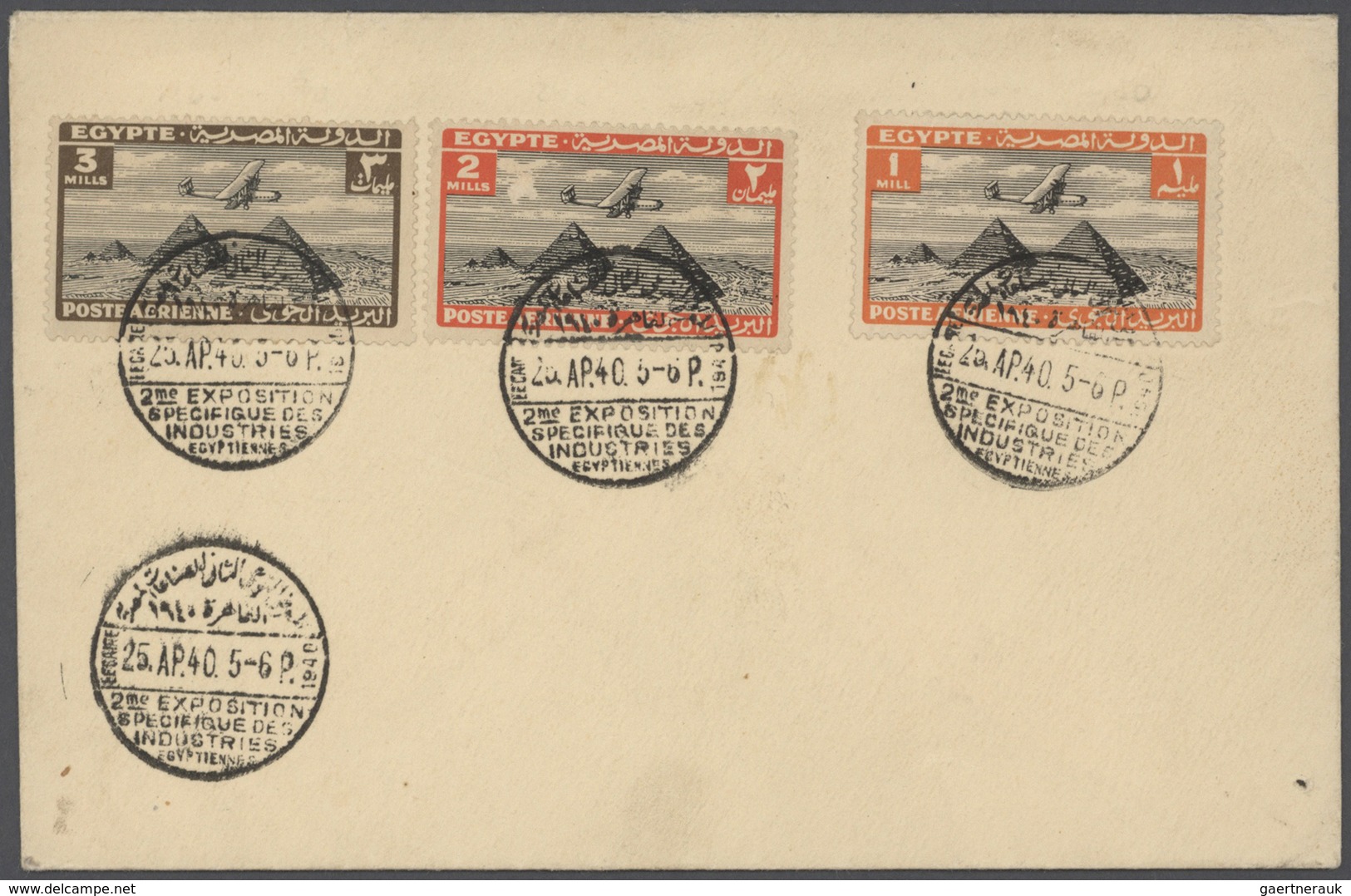 Br Ägypten: 1882-1953, Collection Of More Than 80 Covers And Cards, With A Lot Of Good Frankings (from - 1915-1921 Protectorat Britannique