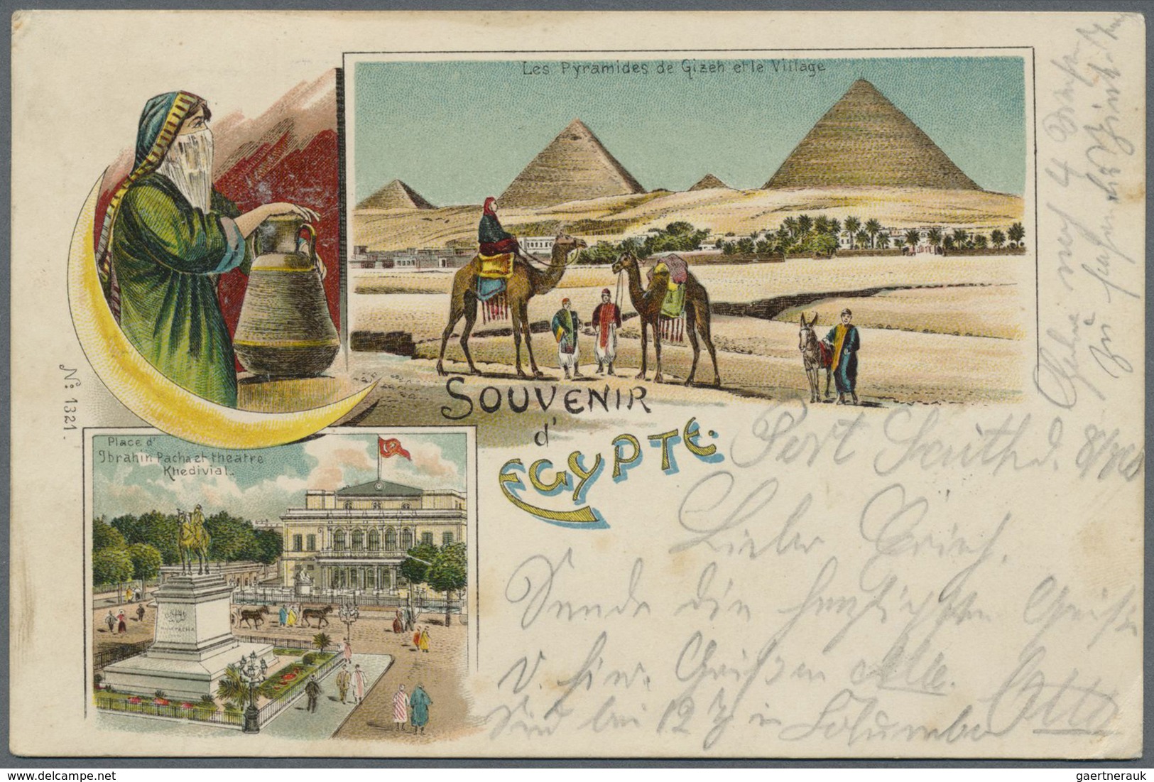 Br/GA Ägypten: 1890/1965, Posten Mit 104 Belegen Dabei Viele Ganzsachen - 1915-1921 Protectorat Britannique