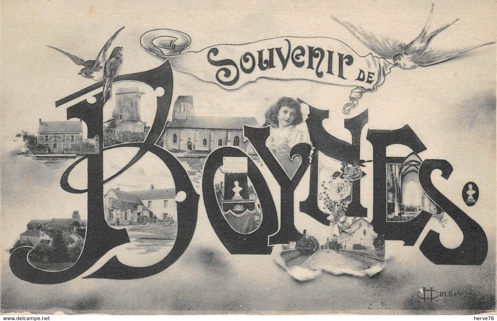 Souvenir De BOYNES - Fantaisie - Other & Unclassified