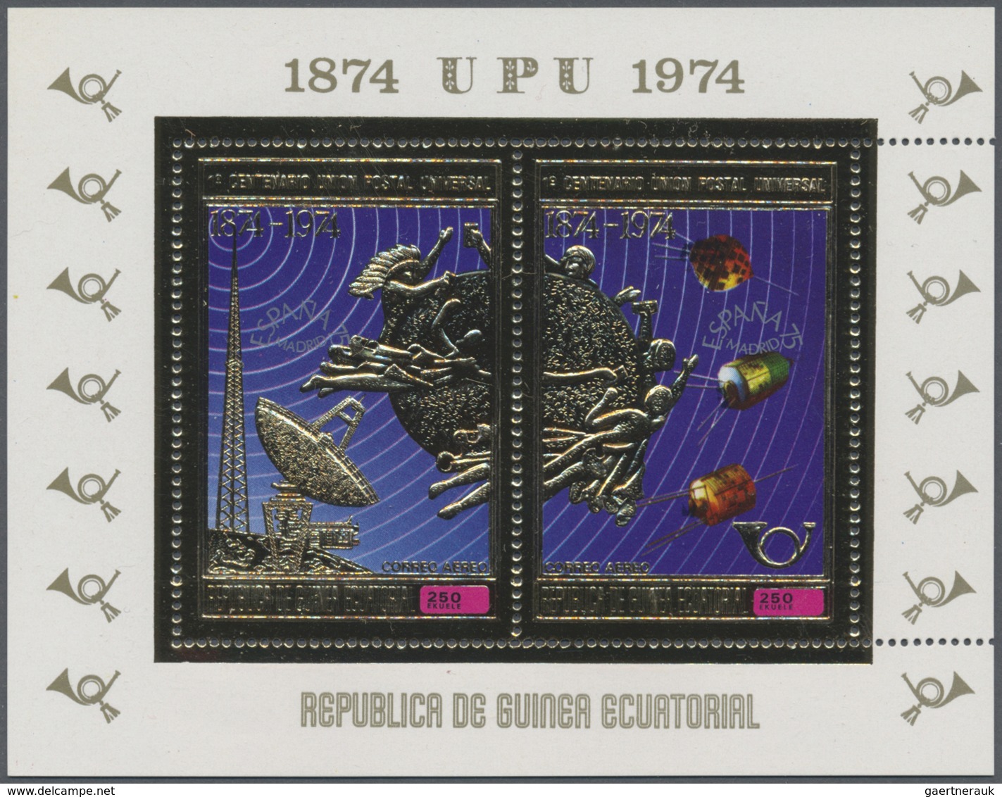 **/O Äquatorialguinea: 1972/1980 (ca.), Enormous Accumulation In Glassines Etc. In Box With Stamps And Mi - Guinée Equatoriale