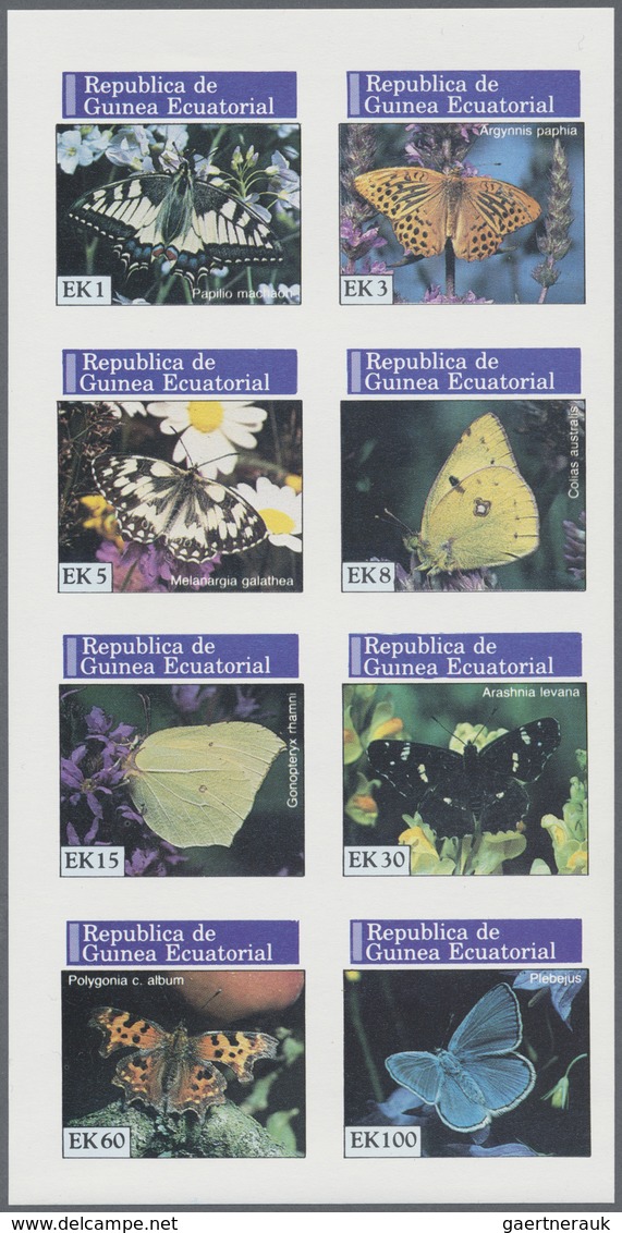 **/O Äquatorialguinea: 1972/1980 (ca.), Enormous Accumulation In Glassines Etc. In Box With Stamps And Mi - Guinée Equatoriale