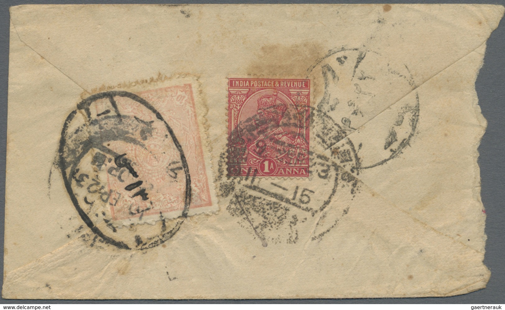 Br Afghanistan: 1909-1928: Collection Of 19 Pre-UPU Covers To India, From The Kabul Region Via The Nort - Afghanistan