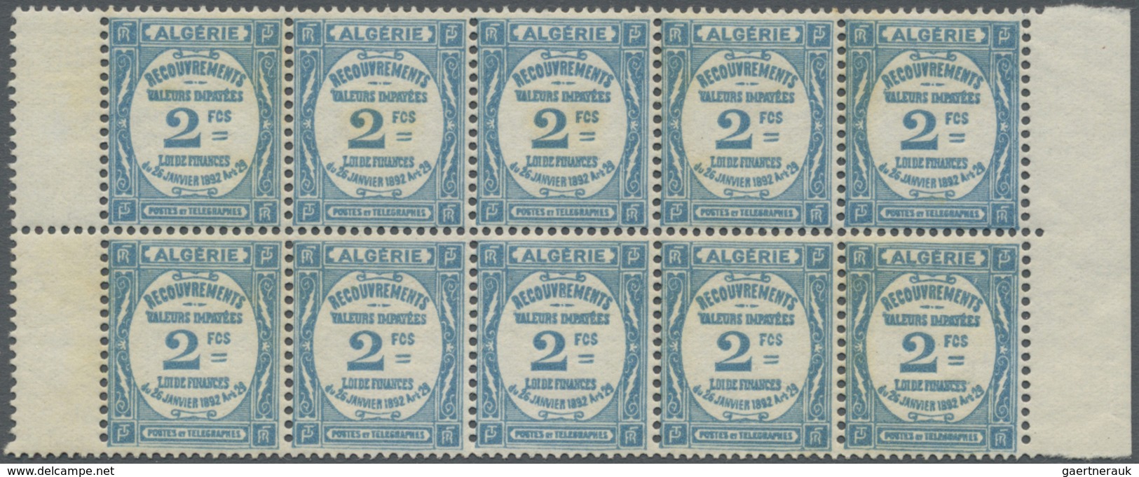 **/*/O/Br Algerien: 1924/1985 (ca.), Accumulation In Box With Many Complete Sets And Several Better Issues Inc - Autres & Non Classés
