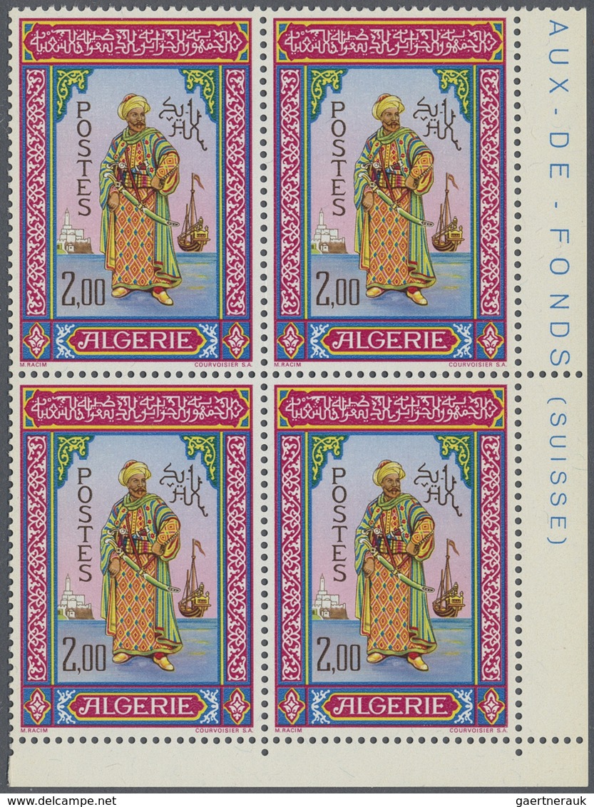 **/*/O Algerien: 1937/1982 (ca.), Accumulation In Binder With Many Complete And Better Sets Specially In Th - Algérie (1962-...)
