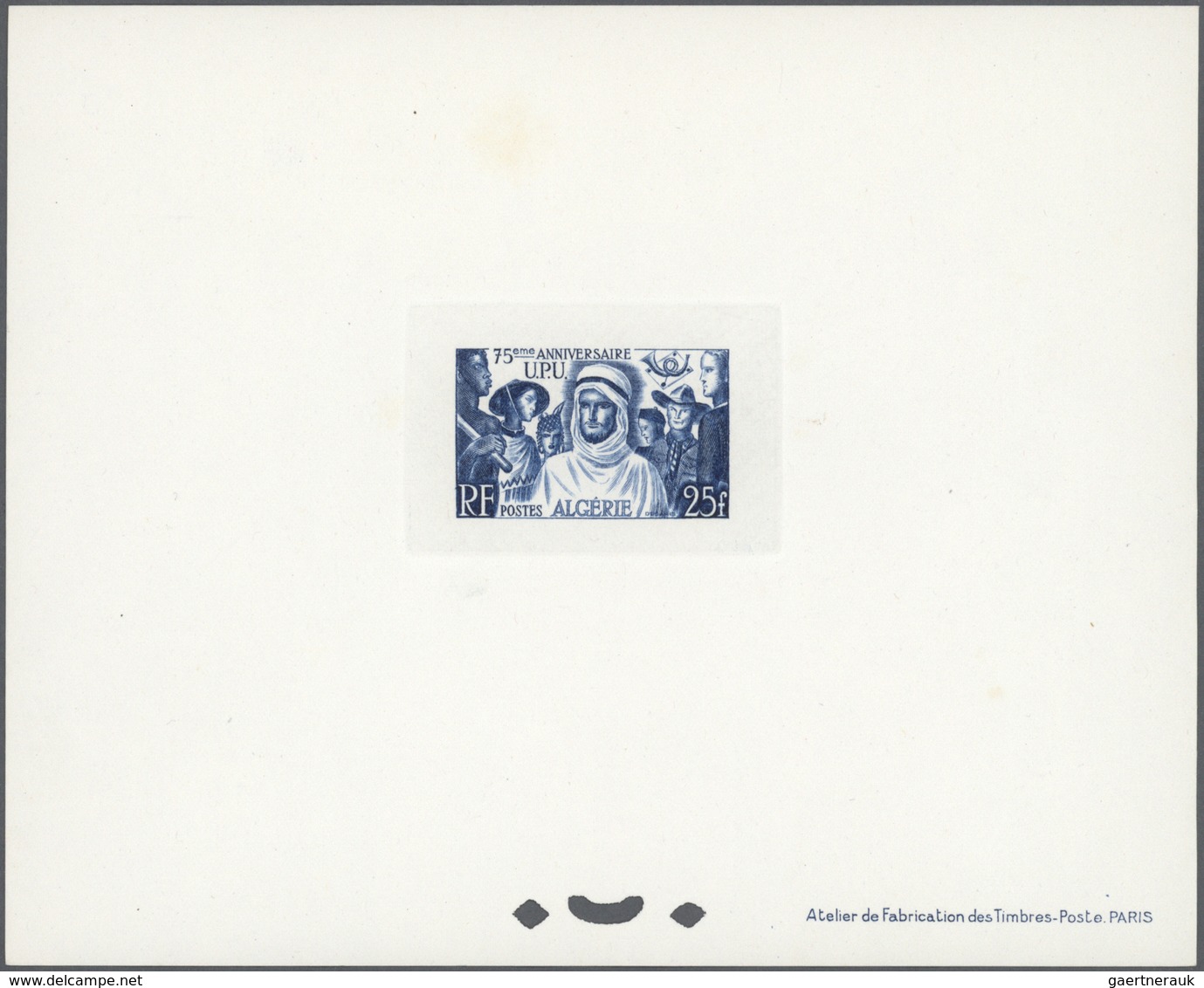 (*) Algerien: 1946/1957, Collection Of 45 Epreuve De Luxe And One Epreuve Collective. - Other & Unclassified