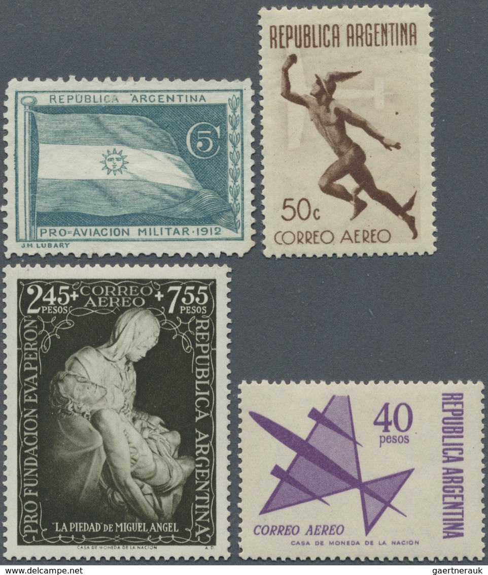 O/*/** Argentinien: 1912-1980's AIRMIAL: Comprehensive Collection And Duplication Of Hundreds Of Airmail St - Autres & Non Classés