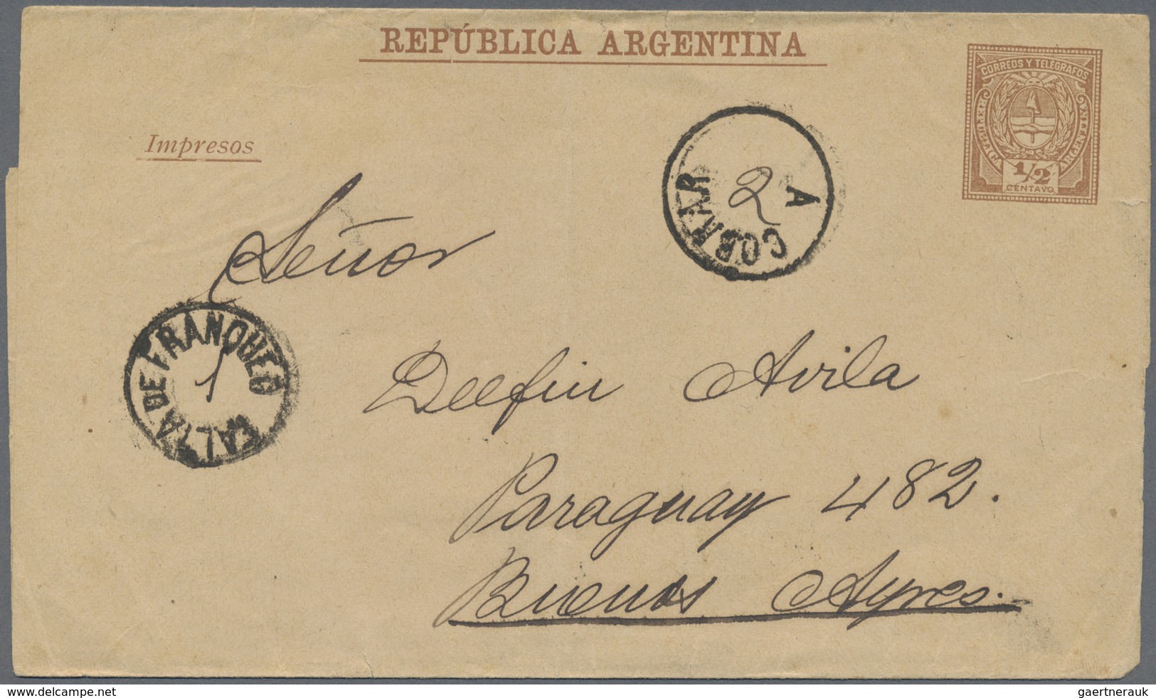 GA Argentinien - Ganzsachen: 1890/1903, Lot Of Apprx. 58 Used And Unused Stationeries, Comprising Cards - Entiers Postaux