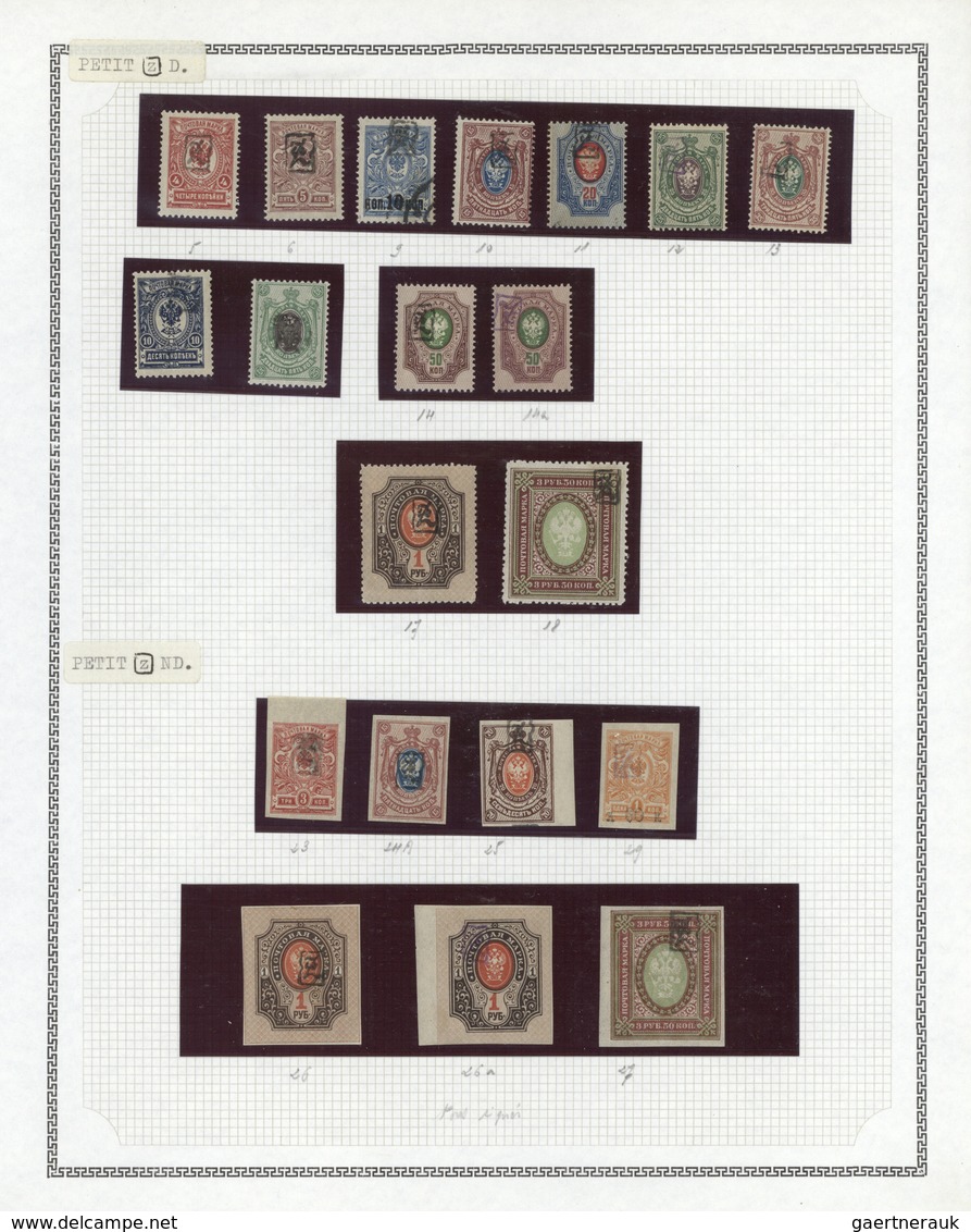 **/*/O/(*) Armenien: 1919/1923, Mainly Mint Collection Of Apprx. 540 Stamps (incl. Apprx. 290 Overprints), Neat - Arménie