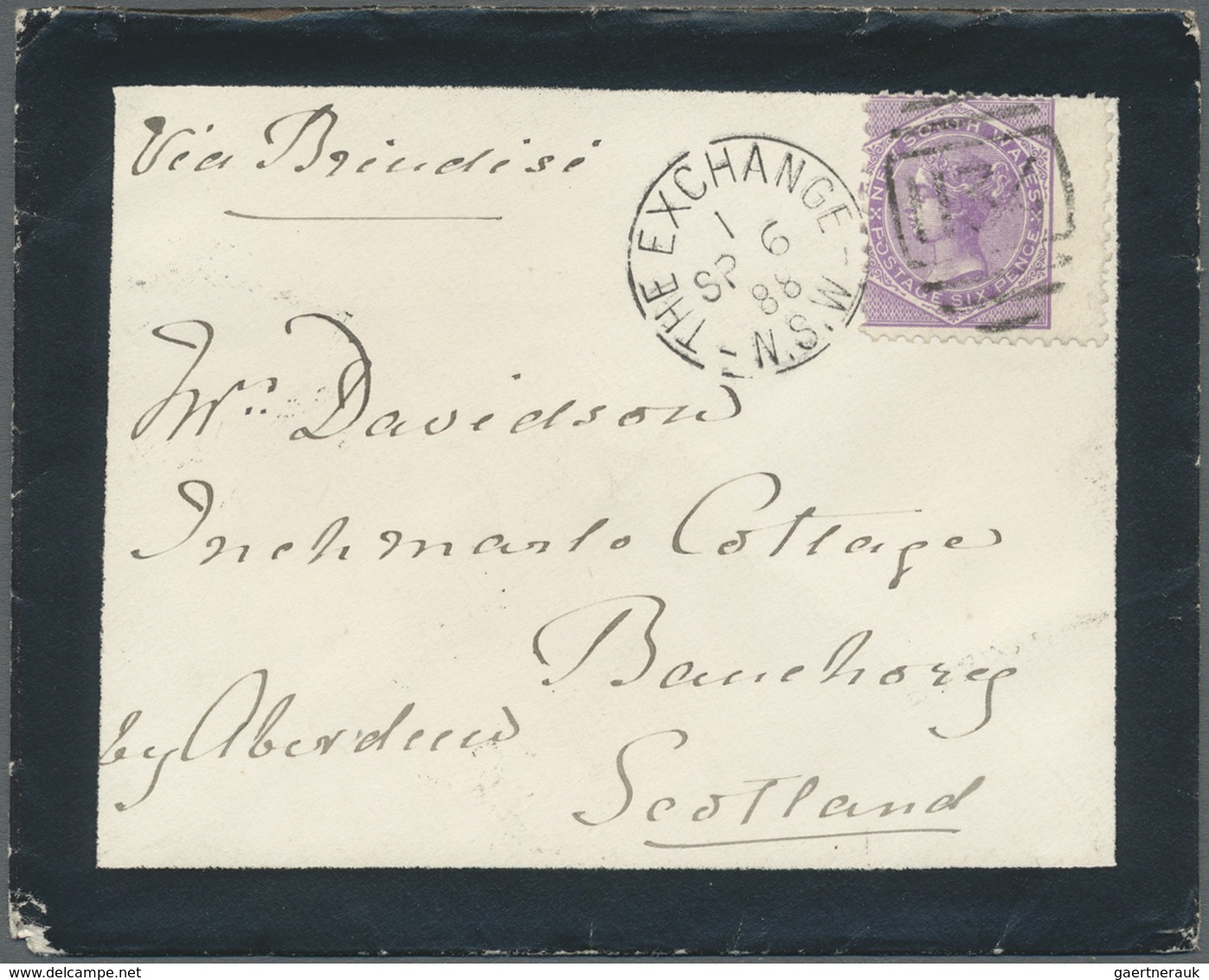 Br Neusüdwales: 1872/1889 (ca.), Accumulation Of 19 Covers To England Incl. Different Rates And Frankin - Lettres & Documents