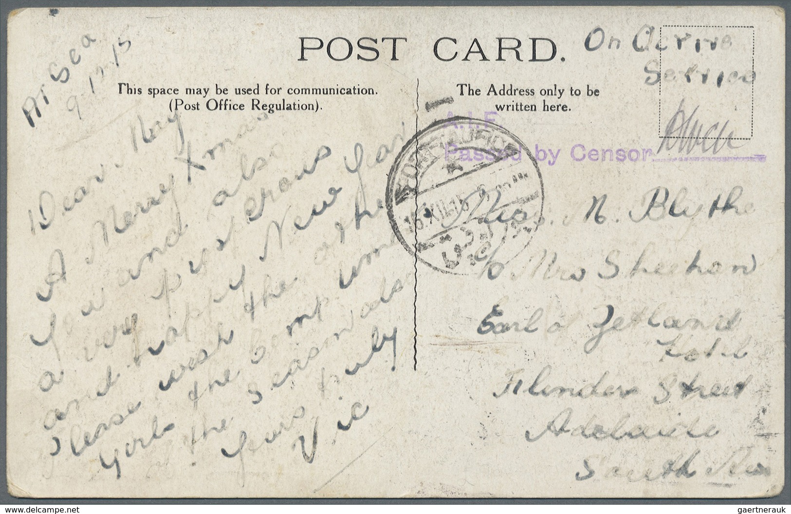 Br/GA Australien: 1910/1942, Australia/NZ, group of 20 better entires, registered, censored and airmail, P