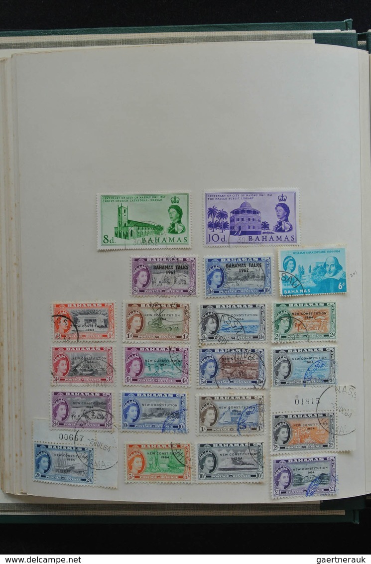 Bahamas: 1859/1968: Incredible mint and used double collected supercollection with most key stamps b