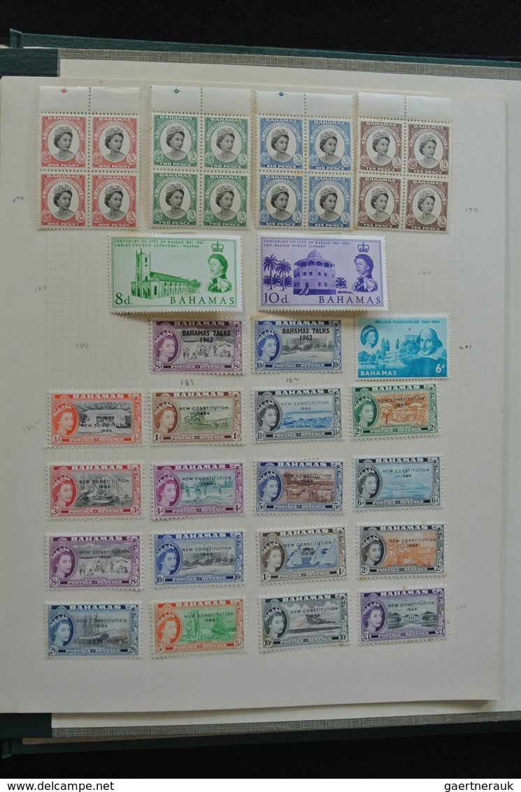 Bahamas: 1859/1968: Incredible mint and used double collected supercollection with most key stamps b