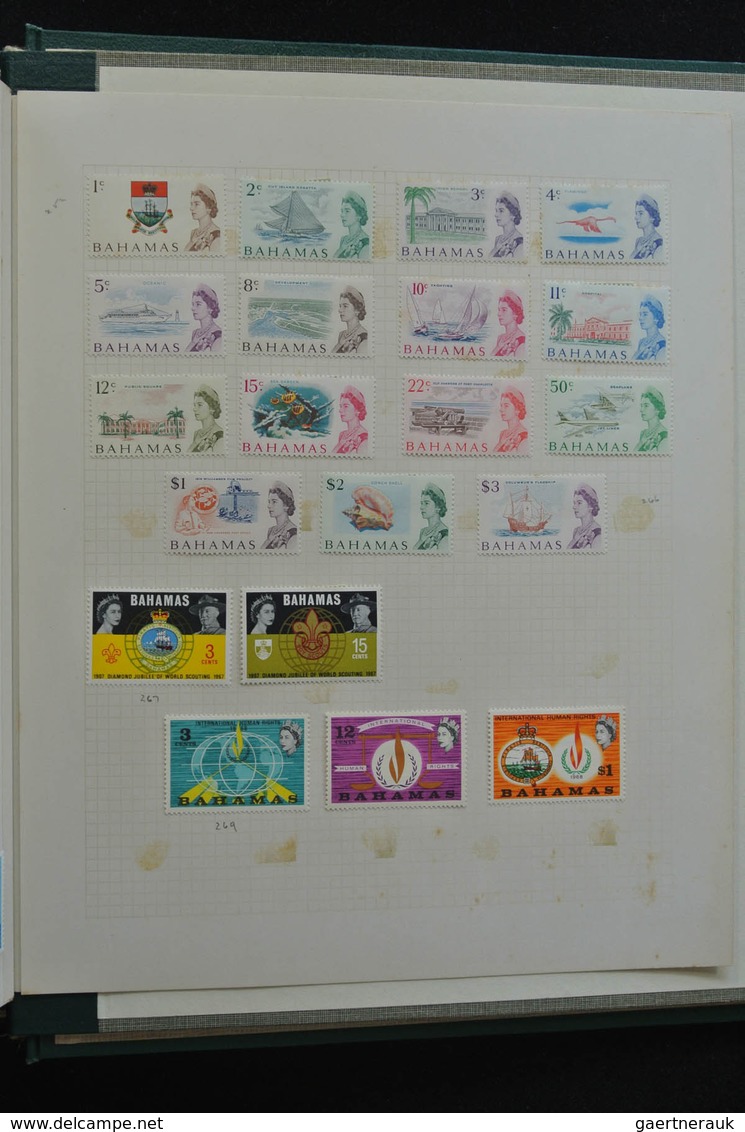 Bahamas: 1859/1968: Incredible mint and used double collected supercollection with most key stamps b