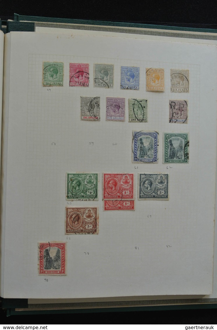 Bahamas: 1859/1968: Incredible mint and used double collected supercollection with most key stamps b