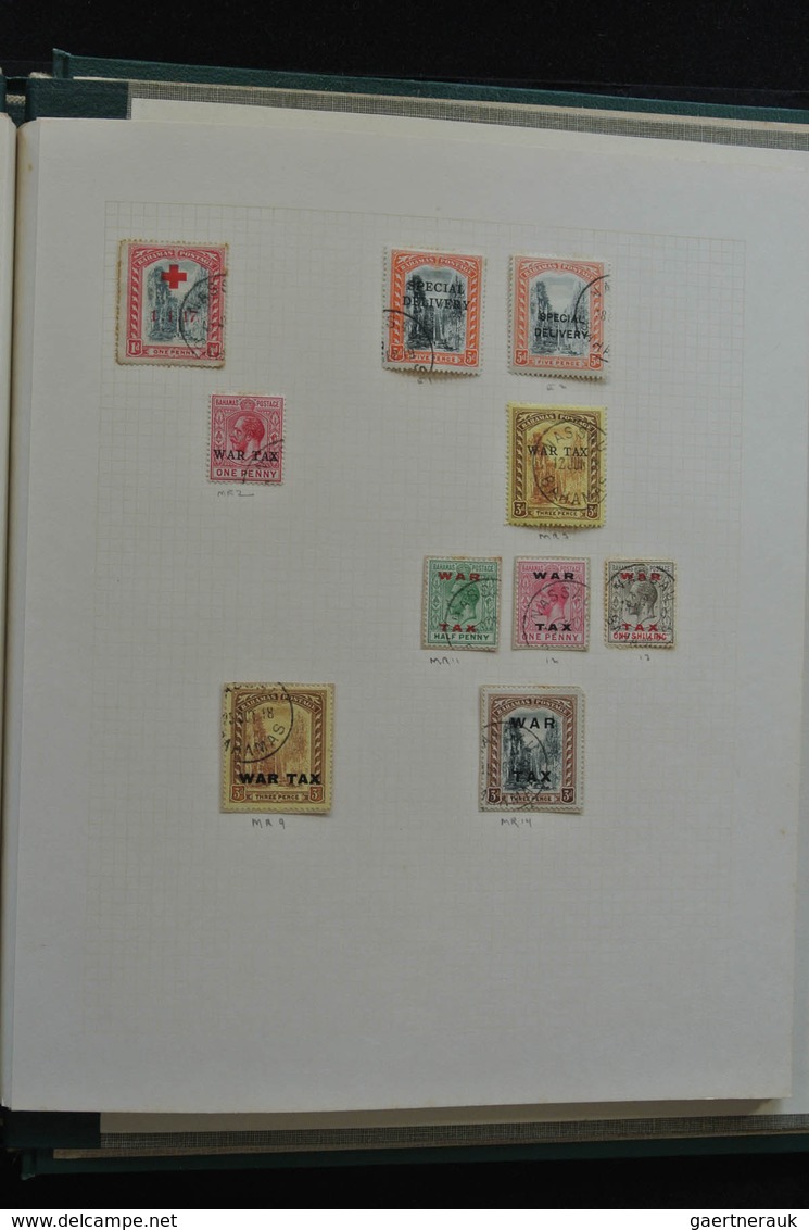 Bahamas: 1859/1968: Incredible mint and used double collected supercollection with most key stamps b